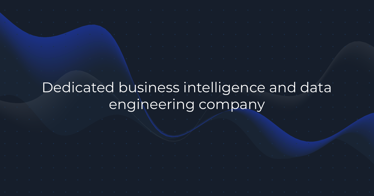 Dunestep - Business intelligence and data engineering